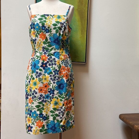 Tommy Hilfiger Vintage Floral Cotton Dress - Picture 1 of 12